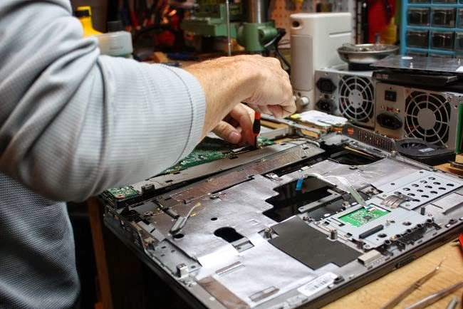Manutenção em notebook